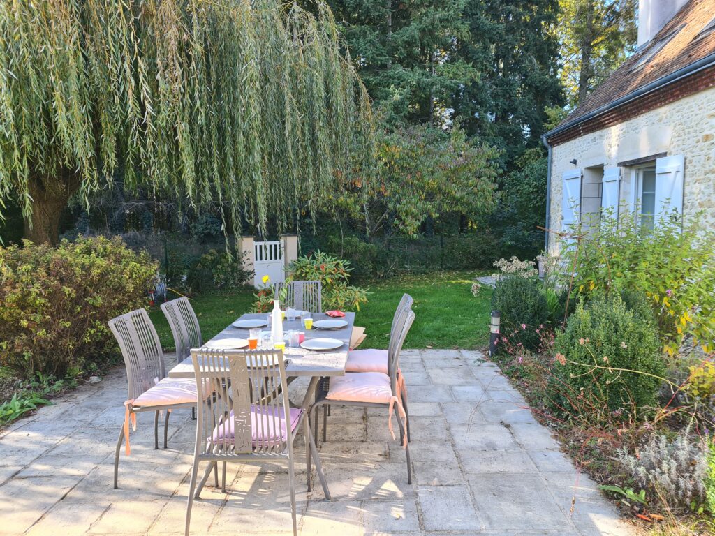 La terrasse de la maison